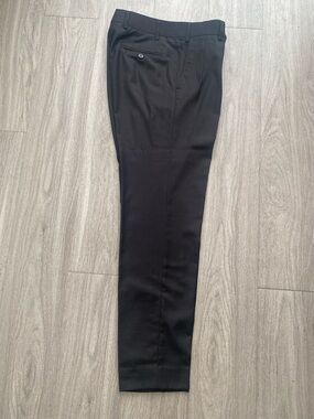 Classic Men’s Black Dress Pants - Tailored Fit